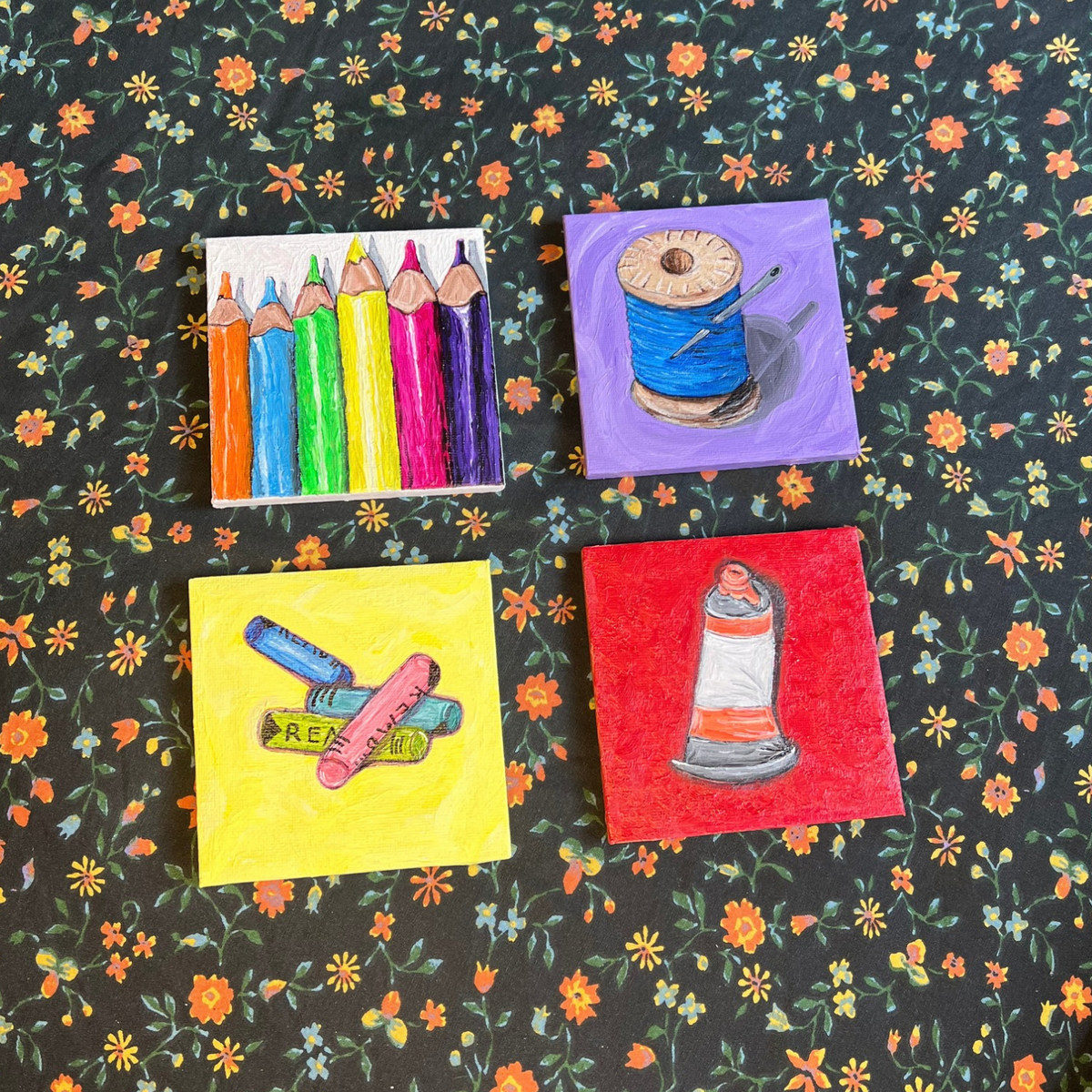 Art Materials - Original Mini Canvas Series
