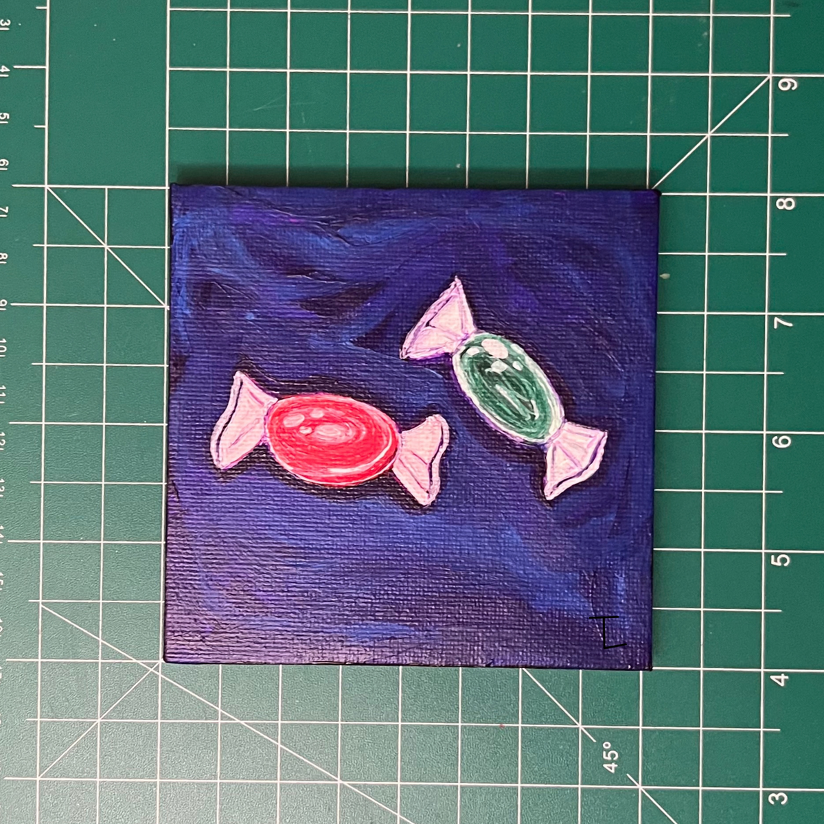 Candy - Original Mini Canvas