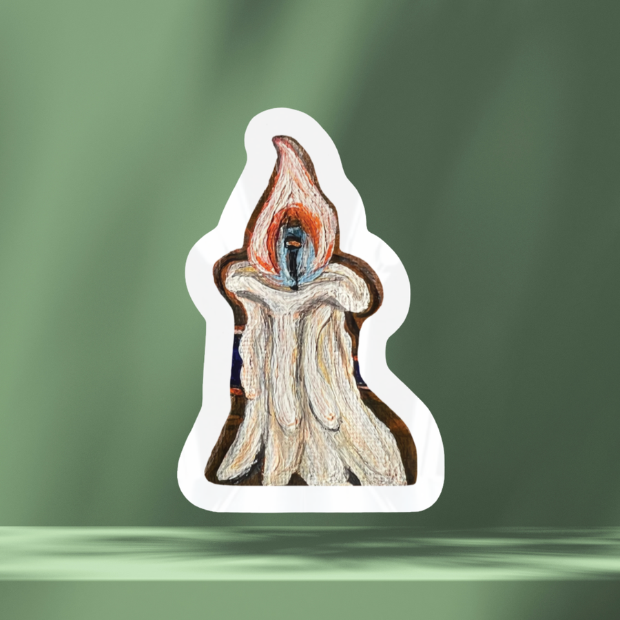 Last Candle Lit  - Individual Sticker