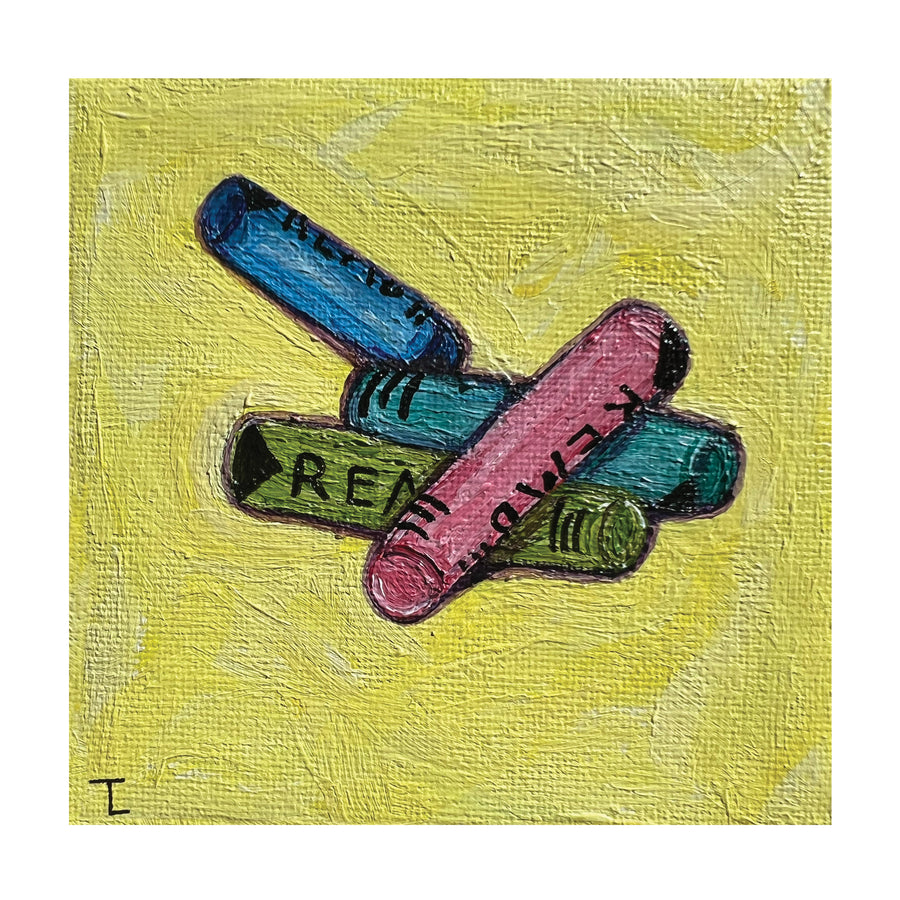 Oil Pastels - Print